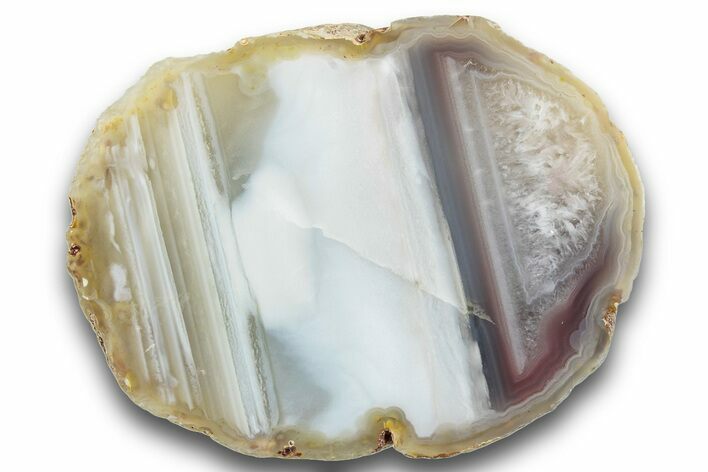 Polished Banded Swazi Agate - Mozambique #243625